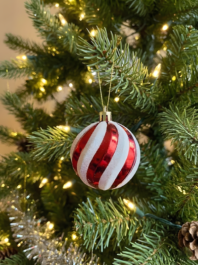 Assorted Christmas Ornament Balls – 12 Piece Set