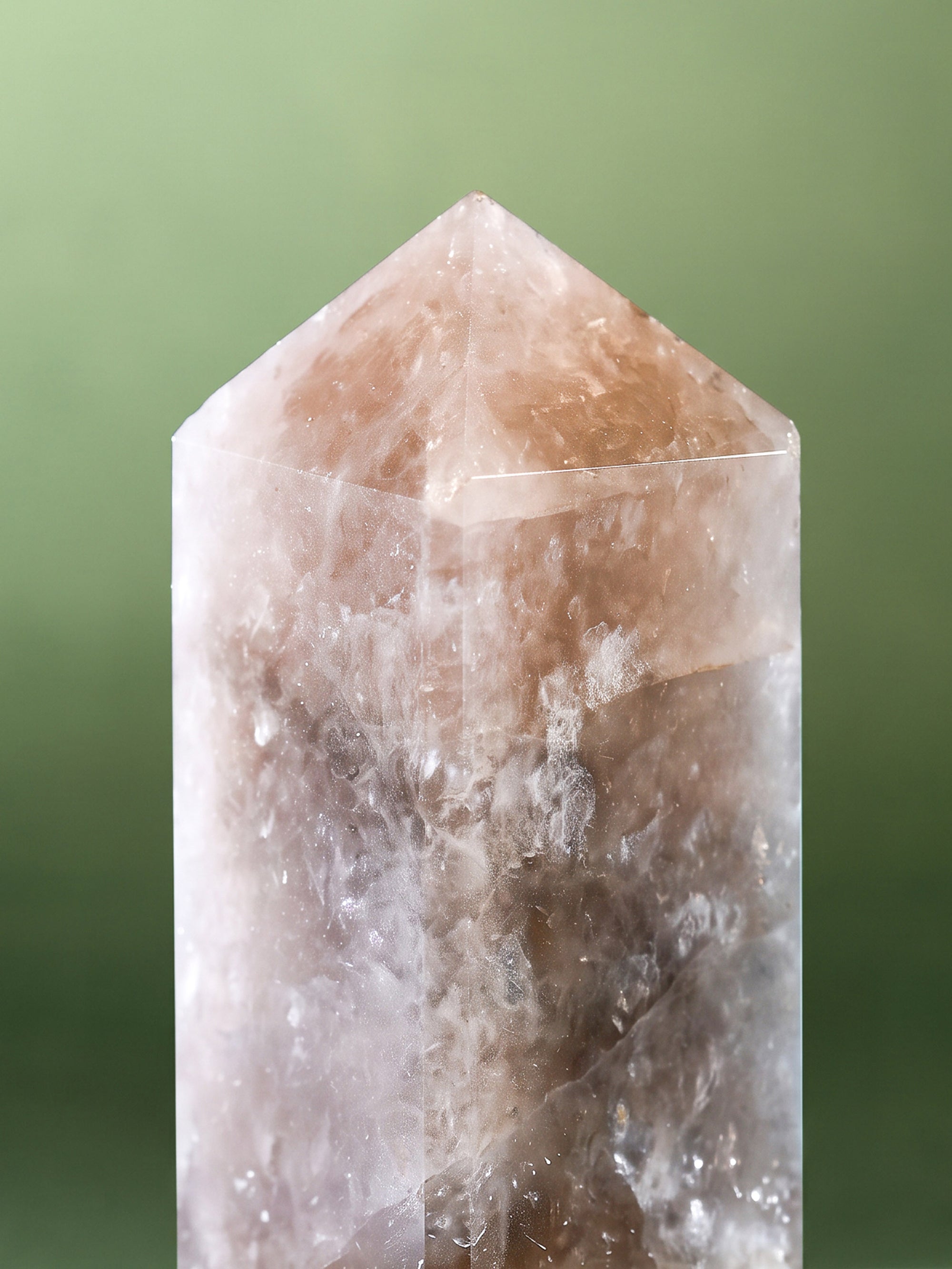 Semi-precious Stone - Smoky Quartz Tower