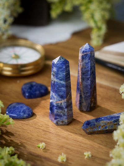 Semi-precious Stone - Sodalite Tower