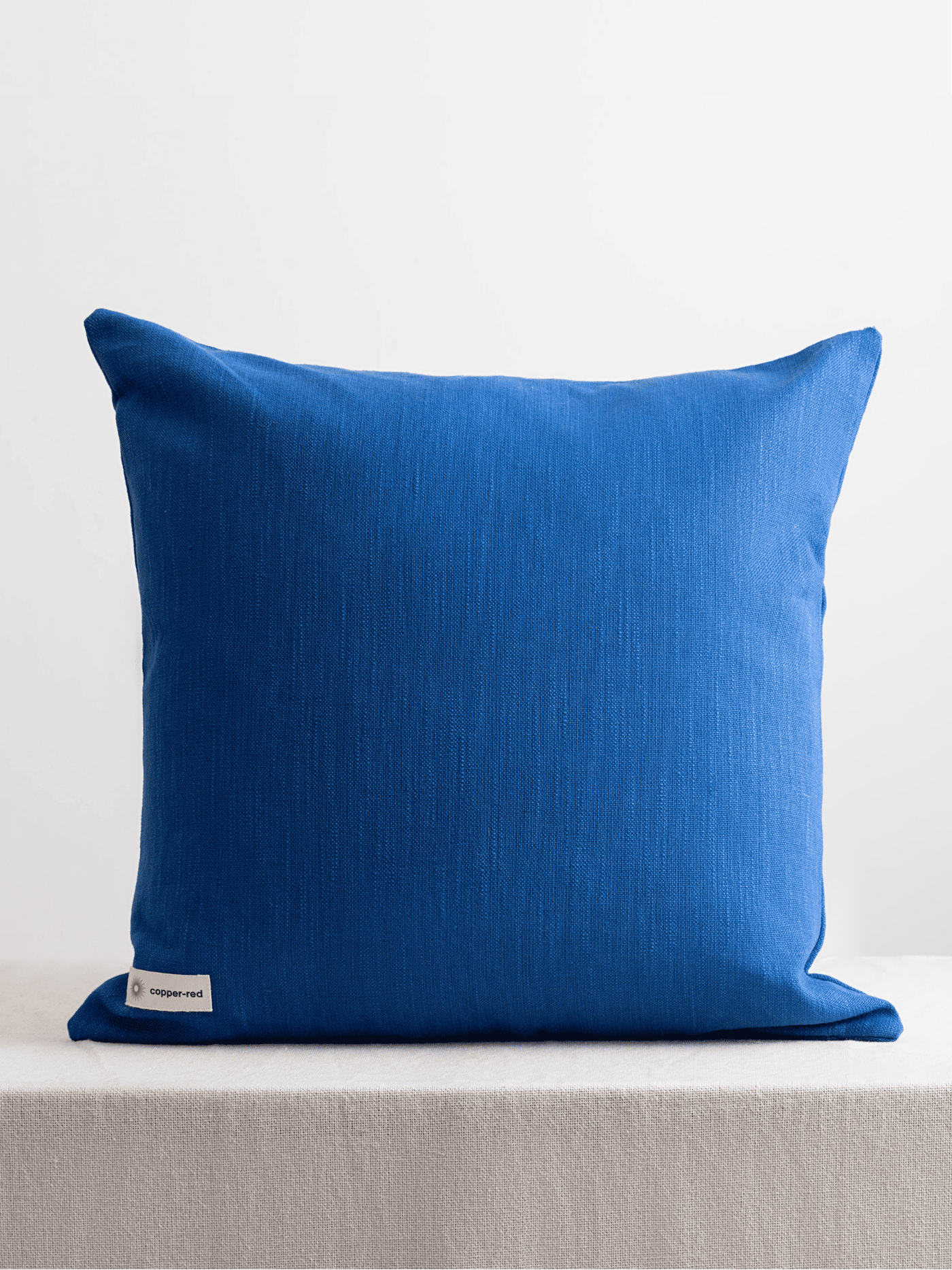 Navagio Midnight Blue Cotton Cushion Cover