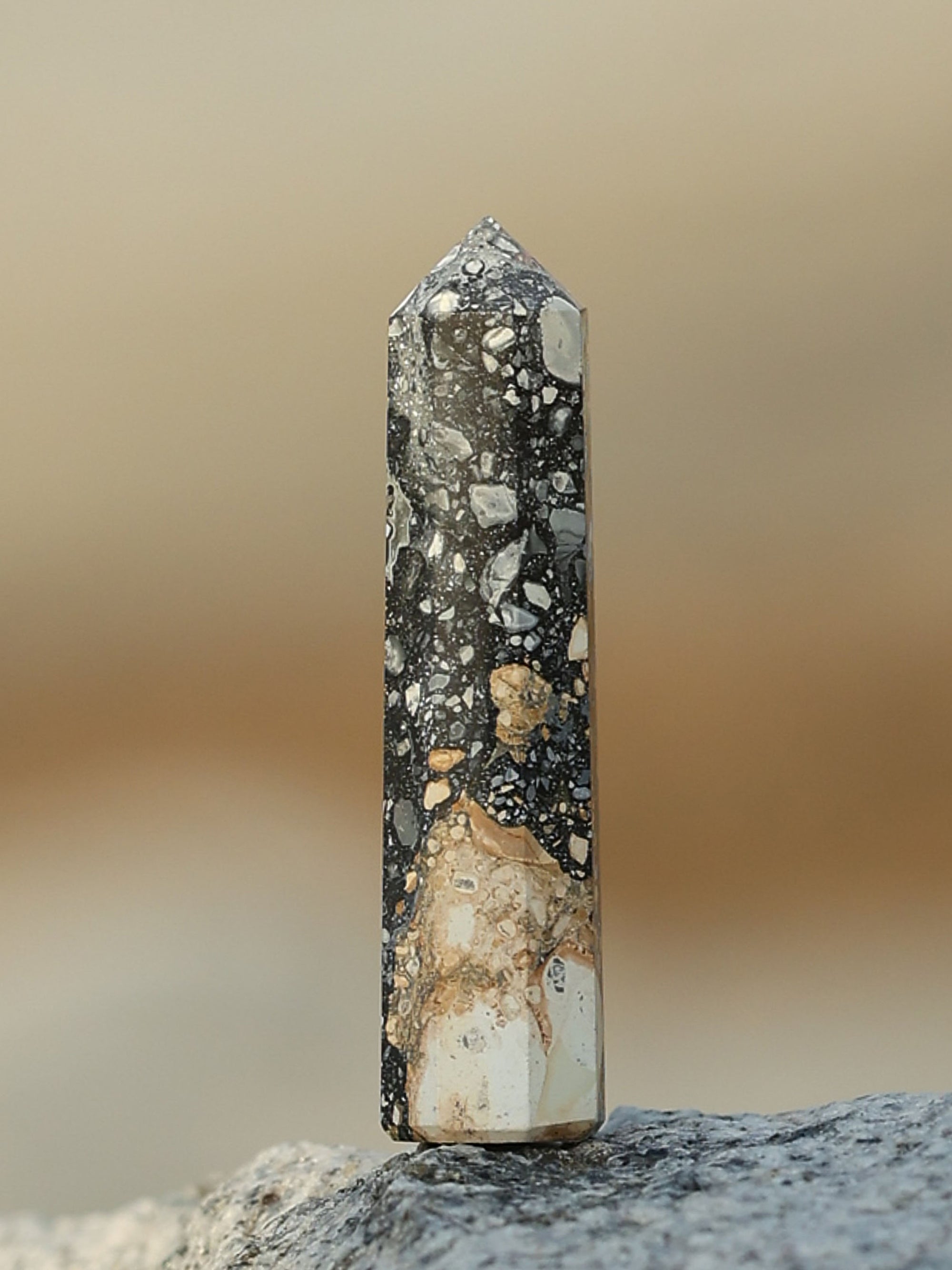Gemstone Tower | Maligano Jasper Obelisk