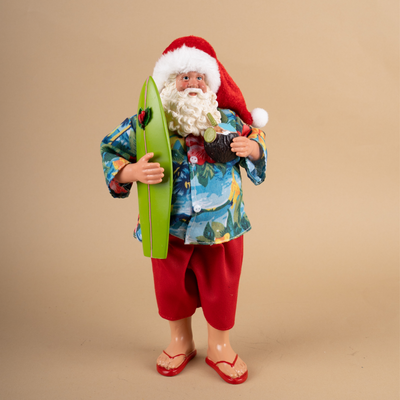 Santa On The Beach Decor Piece