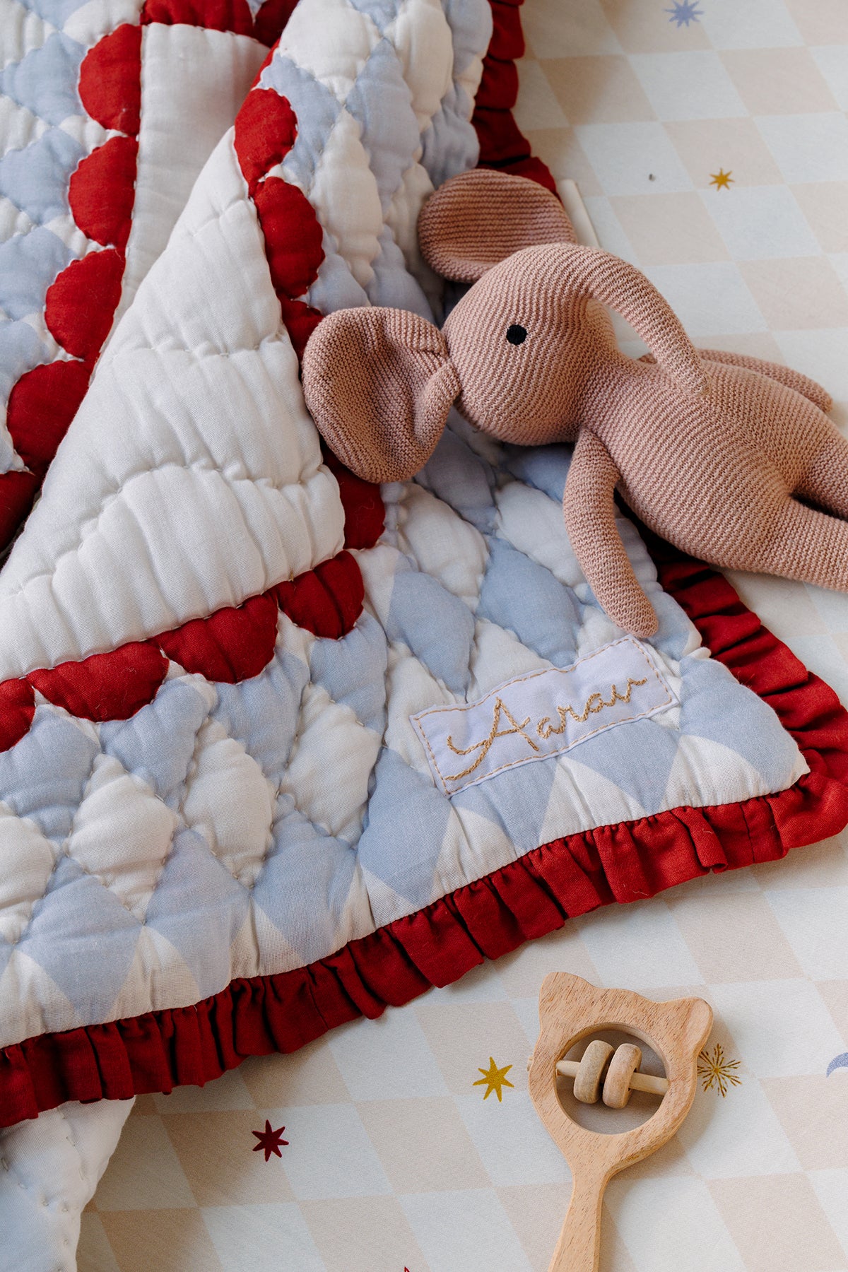 Petite Parade Organic Cotton Baby Quilt
