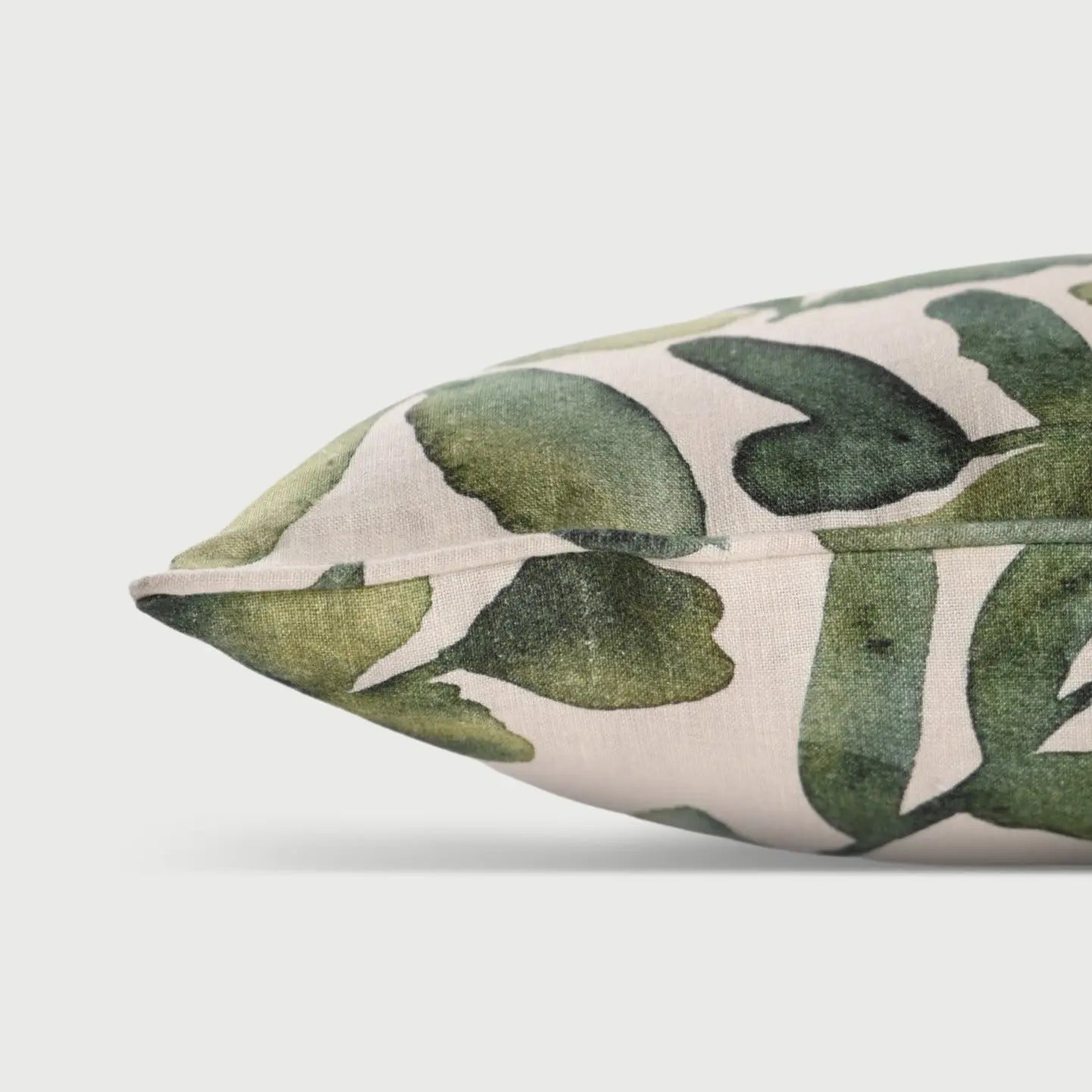 Flora Ivory Linen Cushion Cover SanctuaryLiving