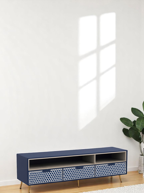 Inlay Media Unit with Drawers - Targua