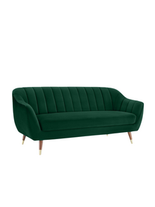 Luxury Velvet Upholstered Sofa