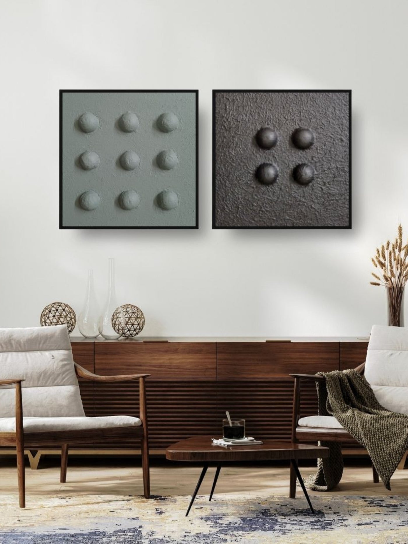 Textured Loops (Pair)