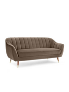 Luxury Velvet Upholstered Sofa