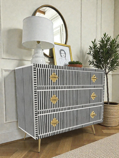 Inlay Chest of Drawers - Waterfall