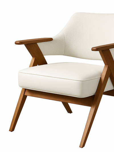Handcrafted Mid-Century Accent Chair
