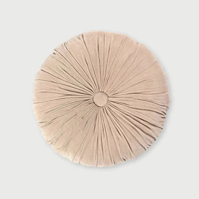 Cuddle Blush Velvet Round Cushion SanctuaryLiving
