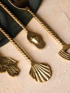 Brass Fork Cutlery 4 Pc