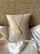 Ivory petal locket