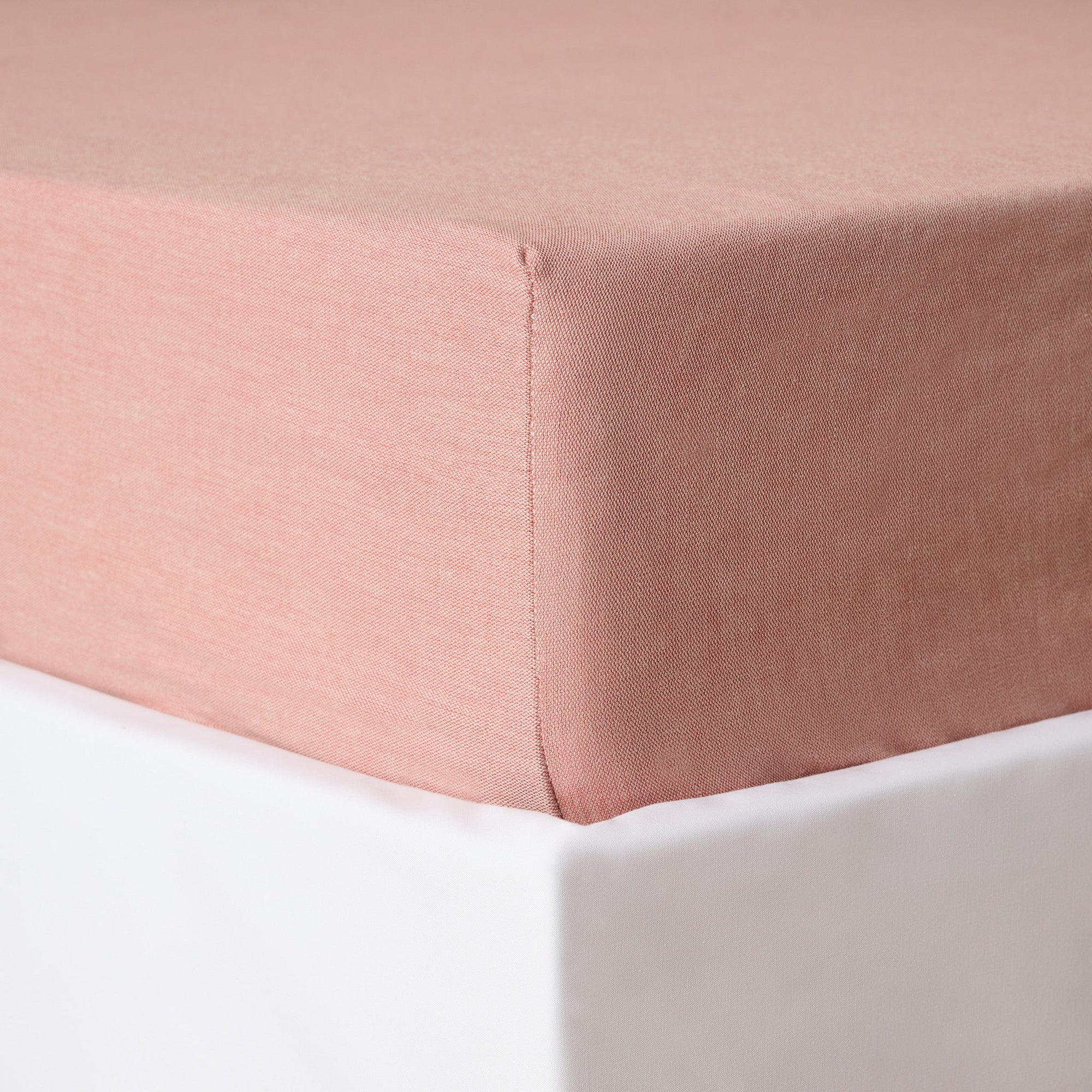 Rustic Terracotta | Cotton Bamboo | Chambray | Bedsheet