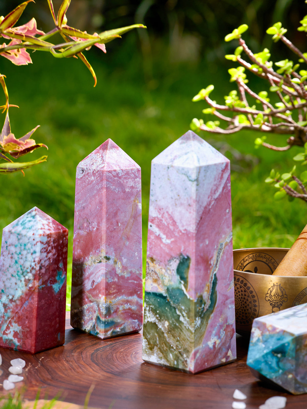 Semi-precious Stone - Agate Tower