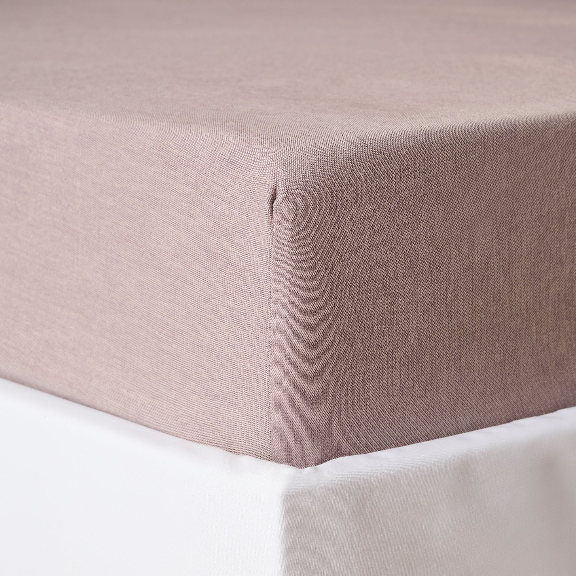 Dusty Amethyst | Cotton Bamboo | Chambray | Bedsheet