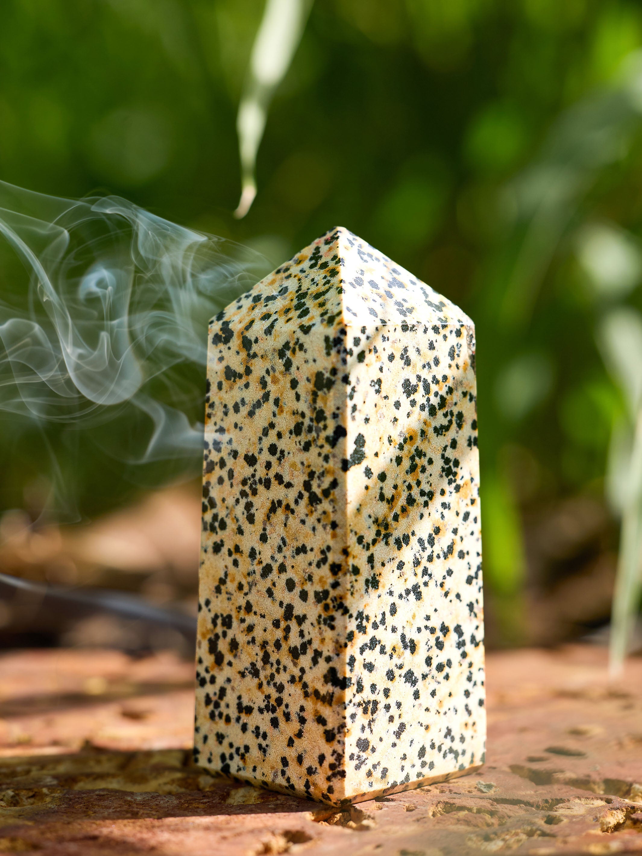 Semi-precious Gemstone - Dalmatian Tower
