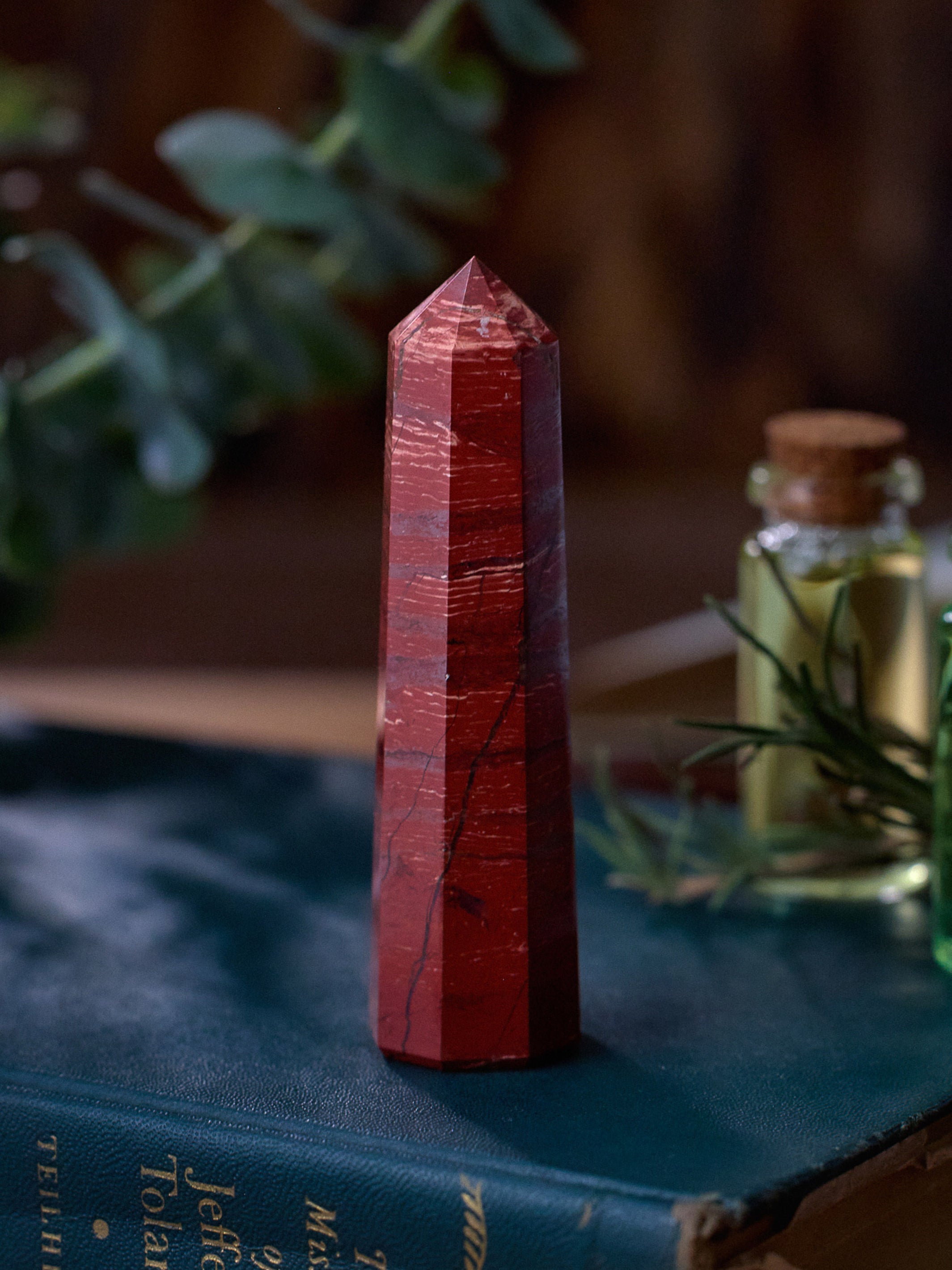 Semi-precious Stone - Snakeskin Jasper Tower