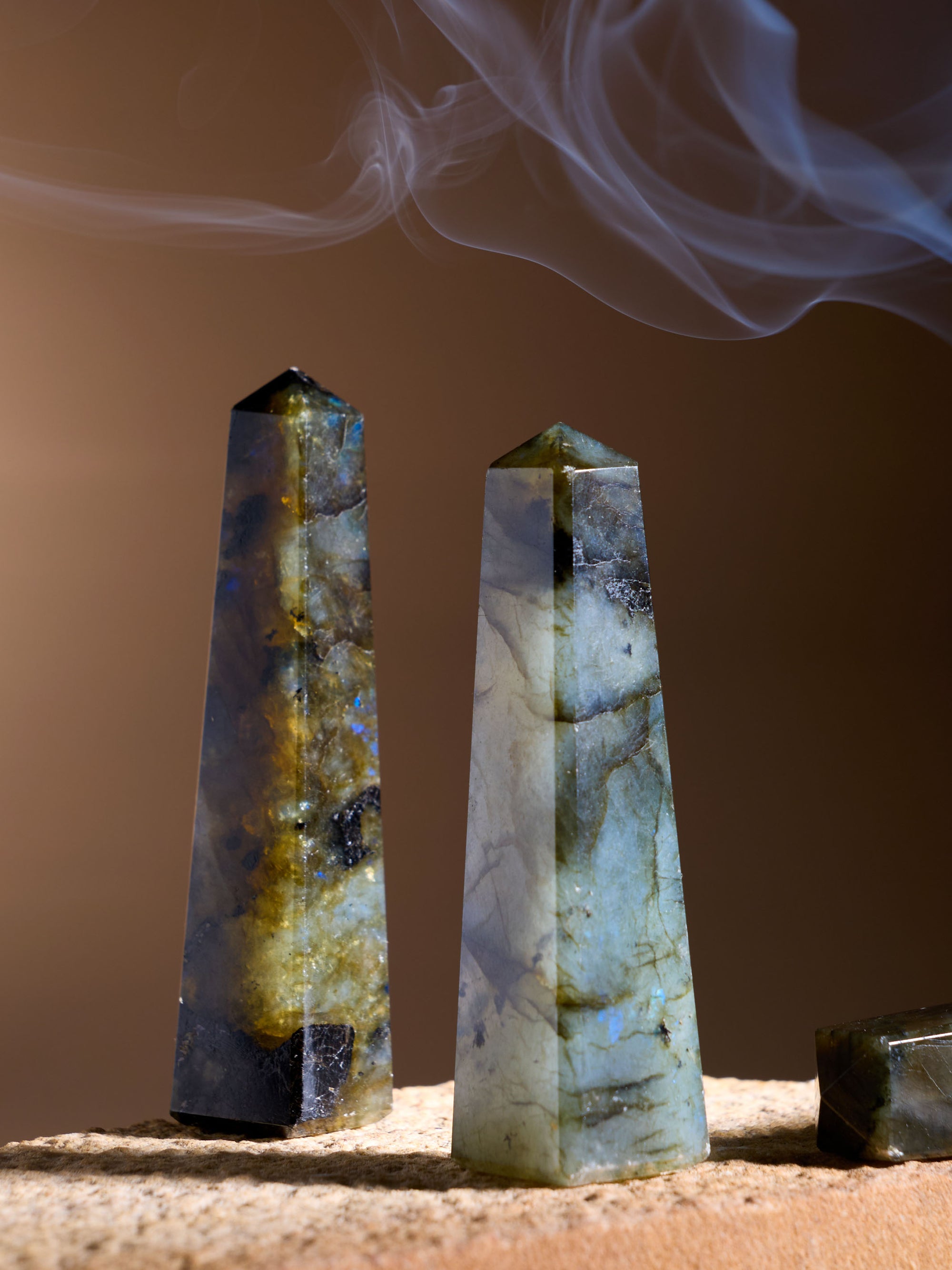 Semi-precious Gemstone - Labradorite Obelisk