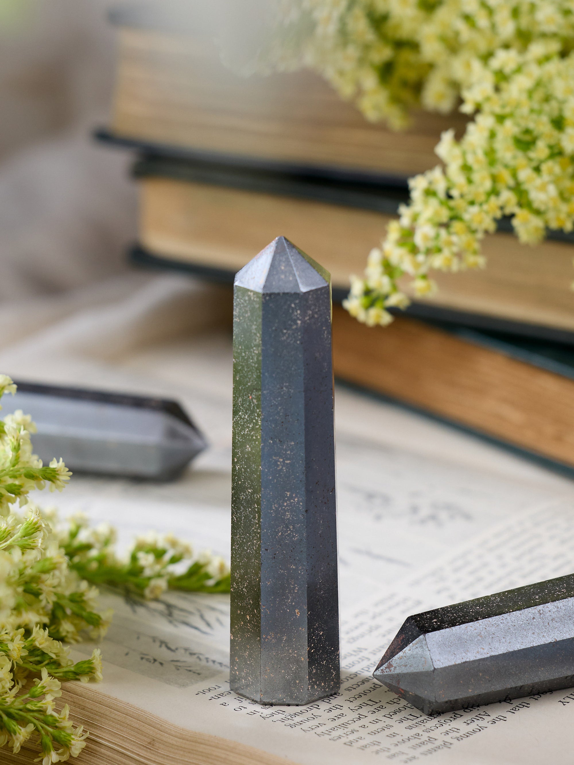Semi-precious Gemstone - Pyrite Tower