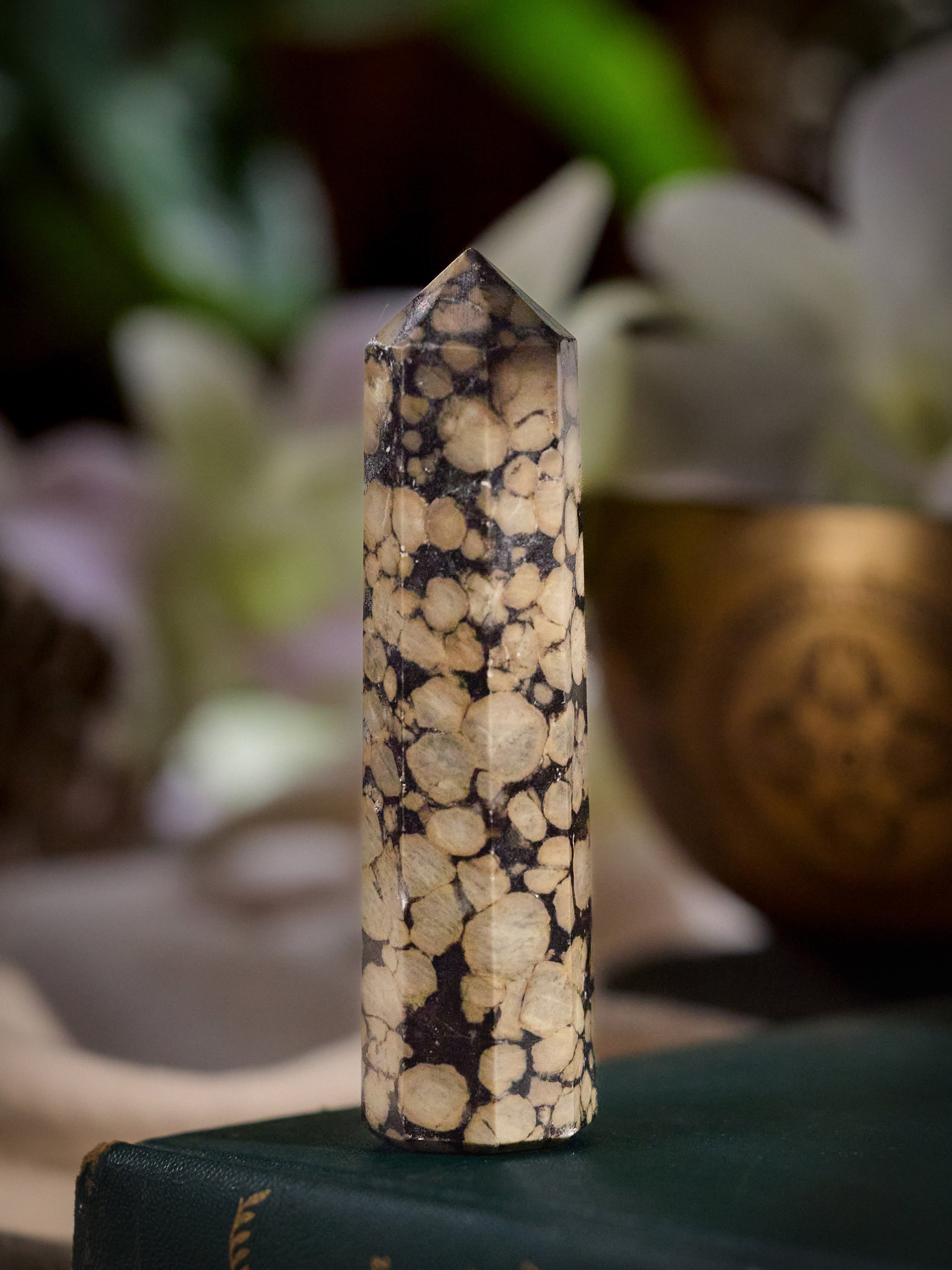 Semi-precious Gemstone - Scapolite Tower
