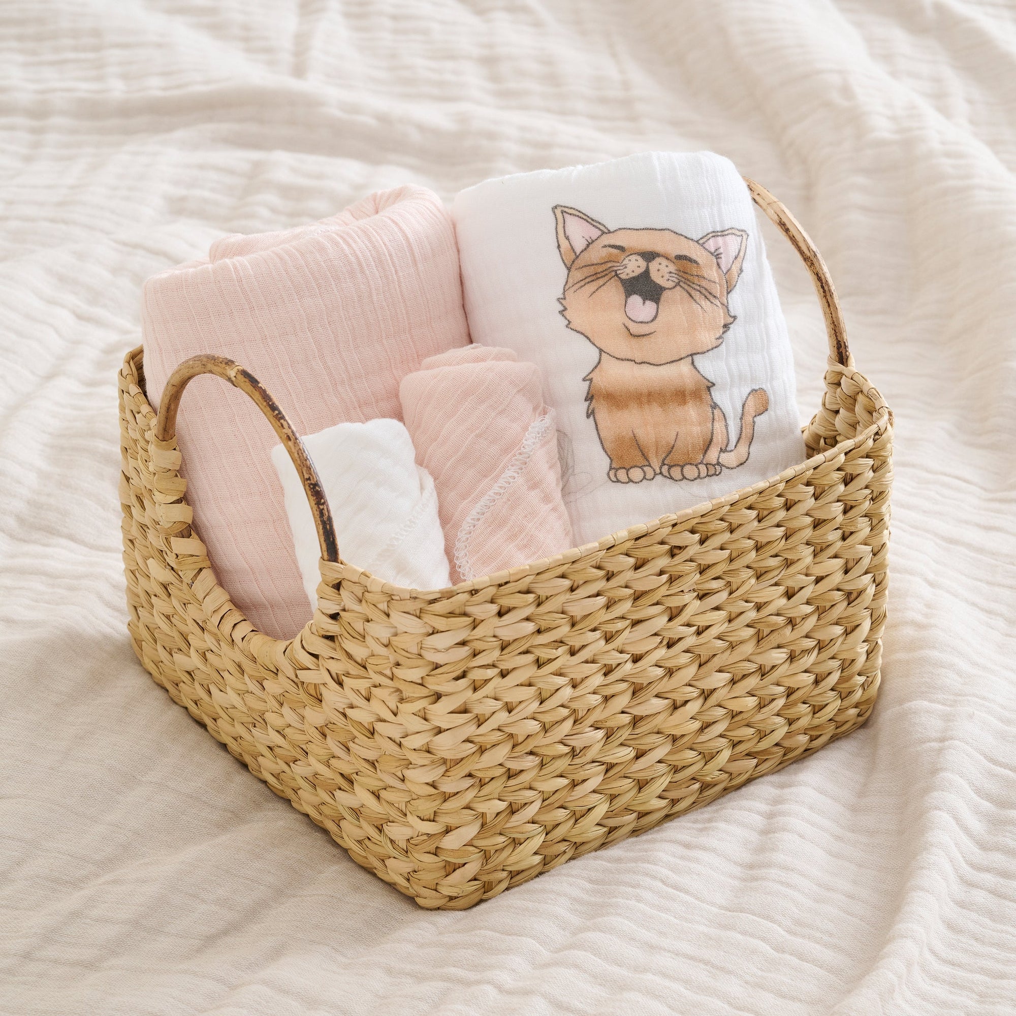 Little Kitten | Cotton Gauze | Bath Set