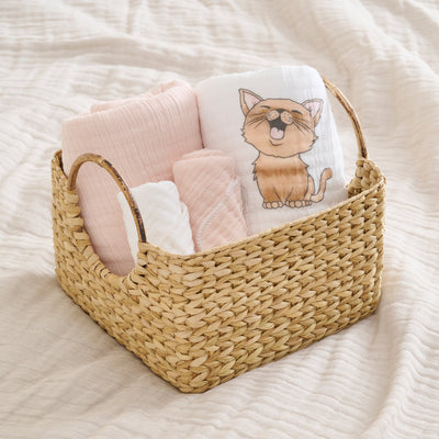 Little Kitten | Cotton Gauze | Bath Set