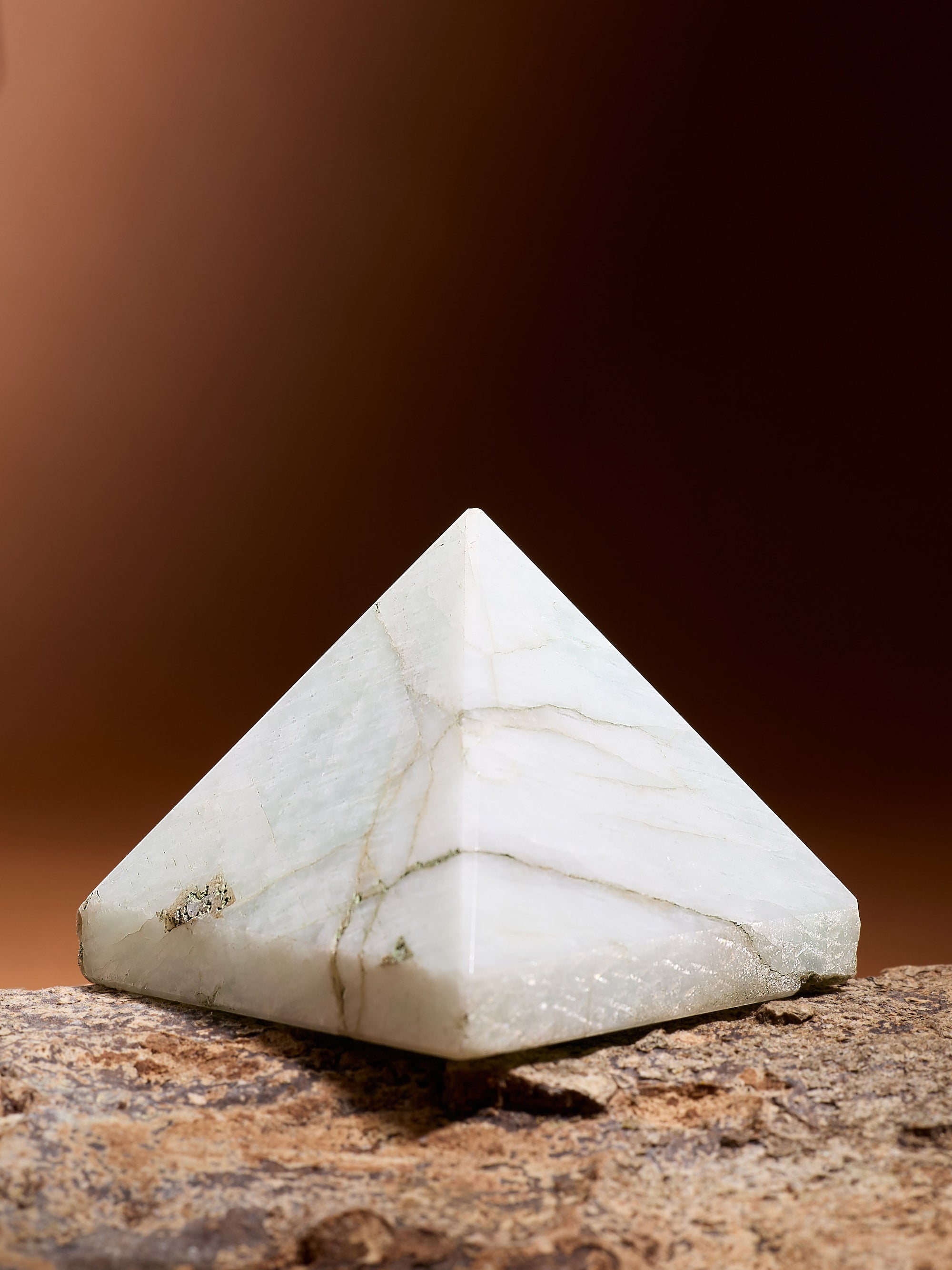 Semi-precious Gemstone - Amazonite Pyramid