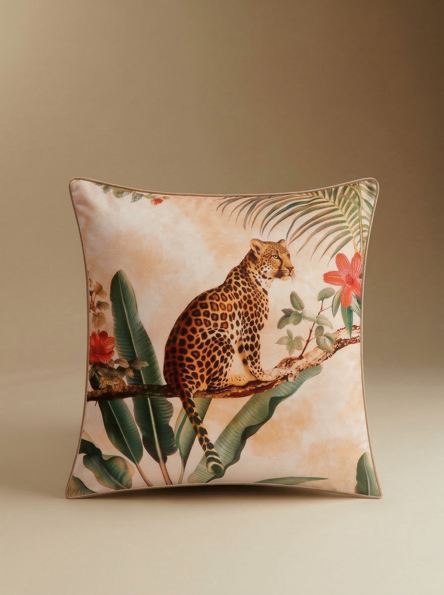 Bagheera - Multicolor Velvet Cushion