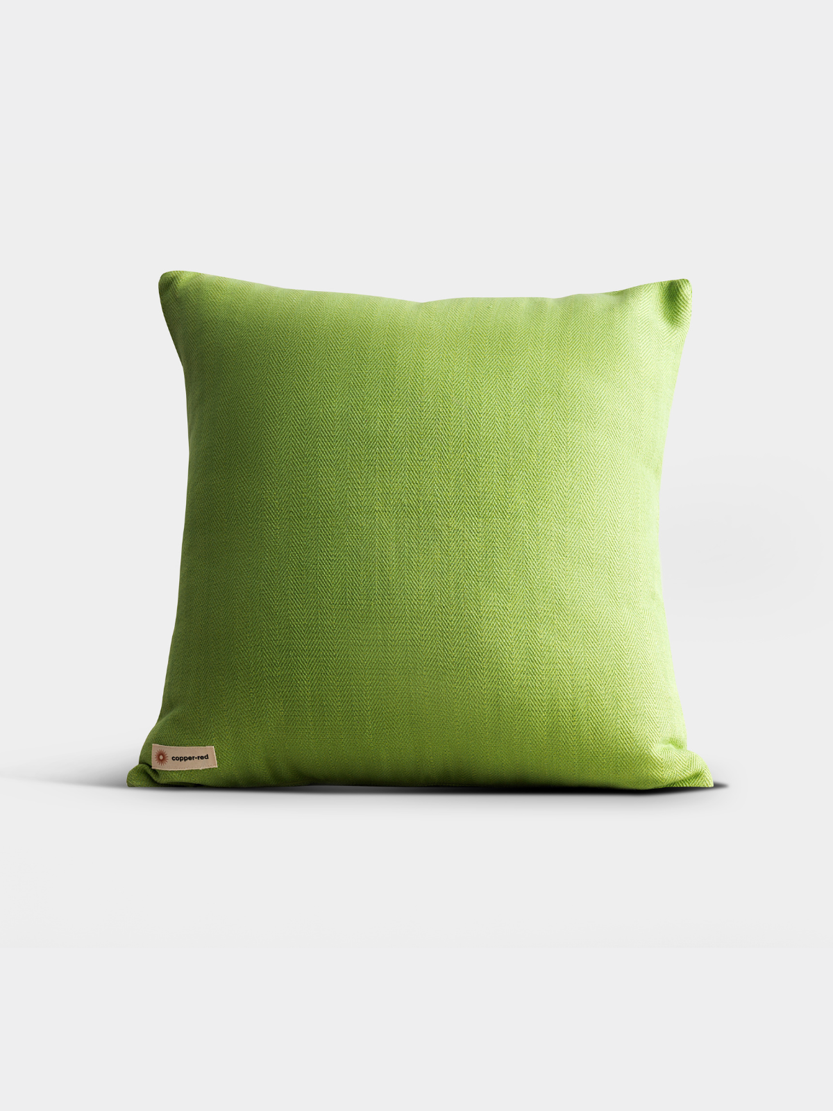 Yala Light Green Cotton Cushion Cover