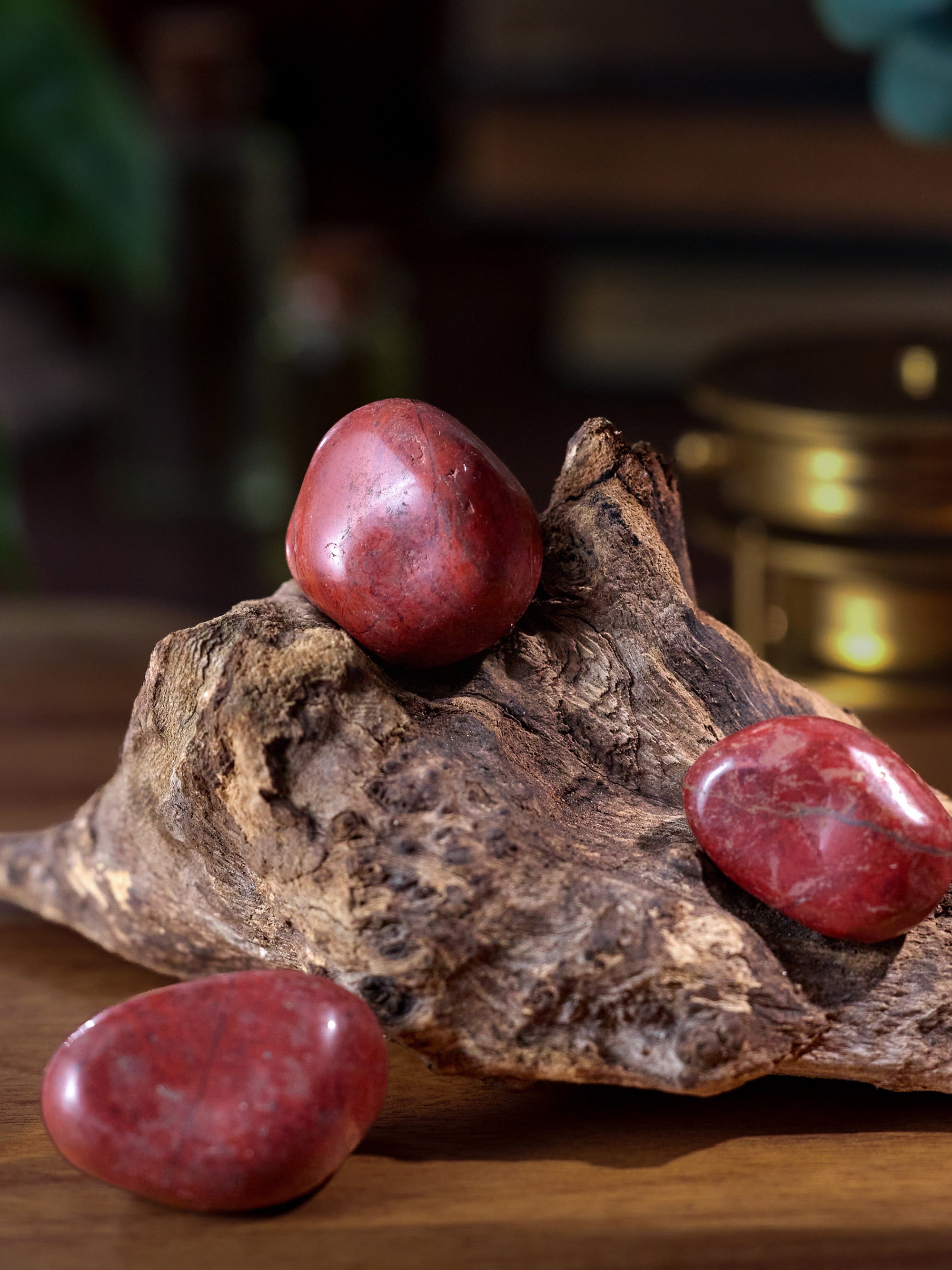 Semi-precious Gemstone - Red Jasper Pebbles