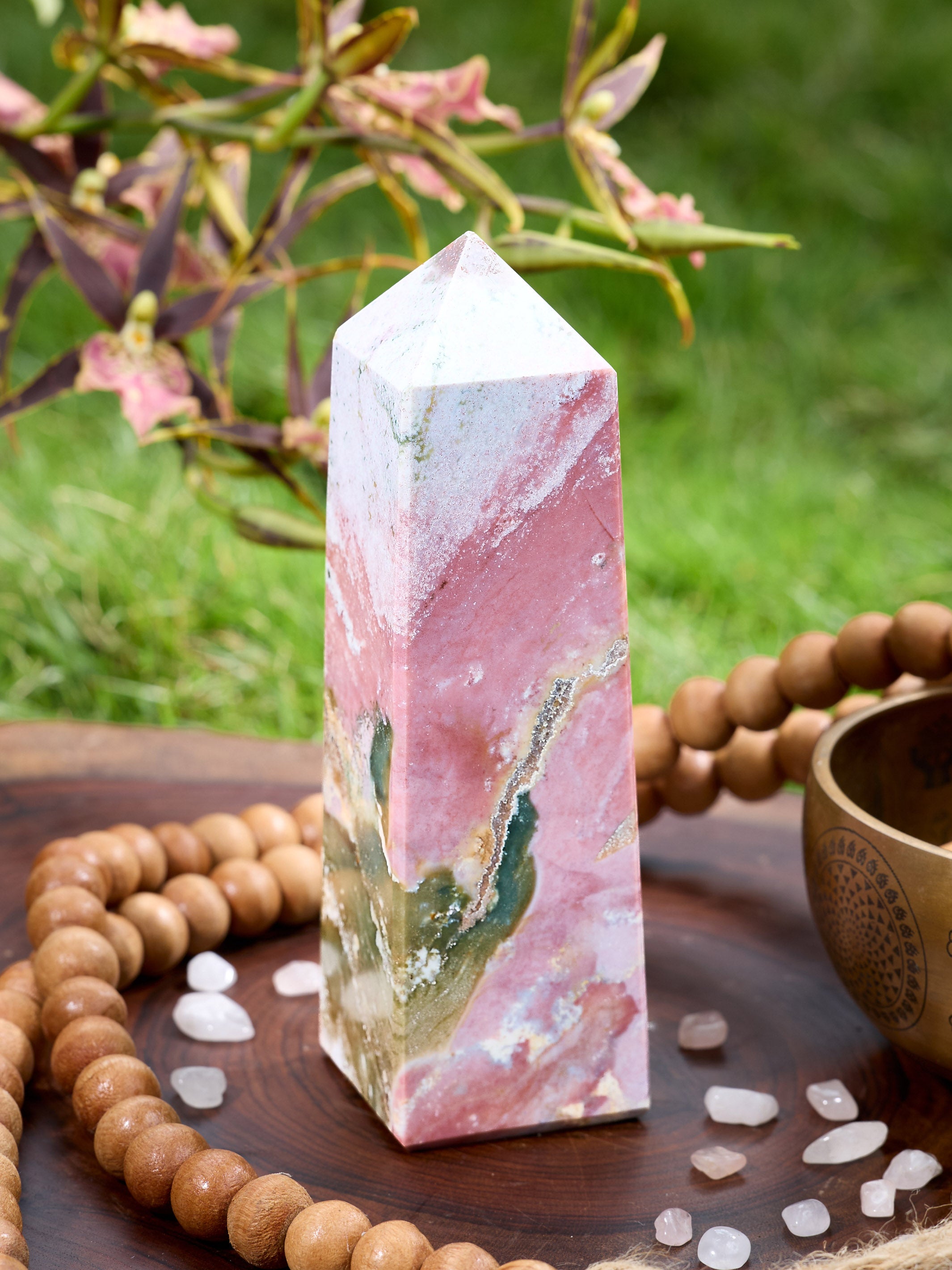 Semi-precious Stone - Agate Tower