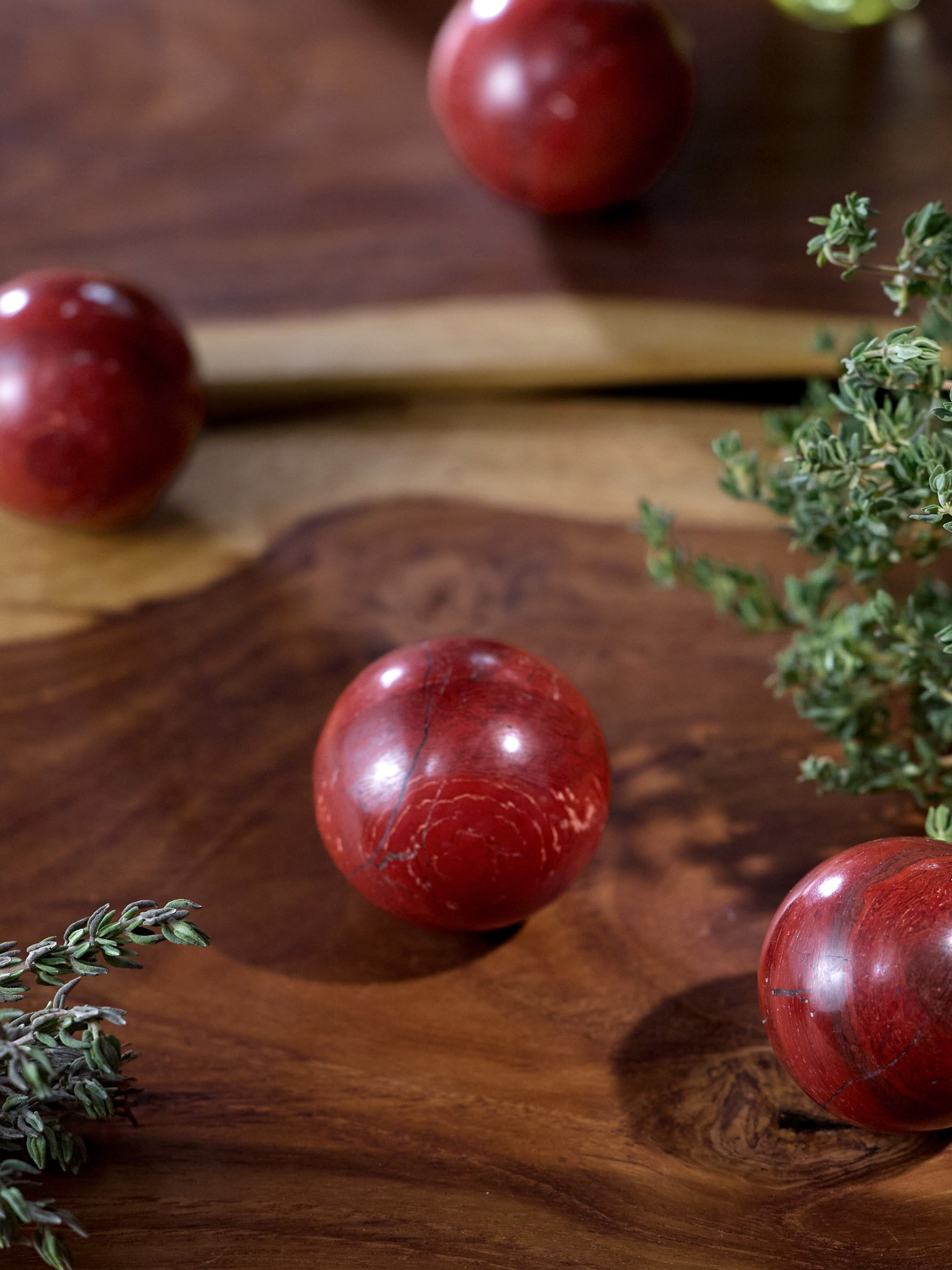 Semi-precious Gemstone - Red Jasper Sphere