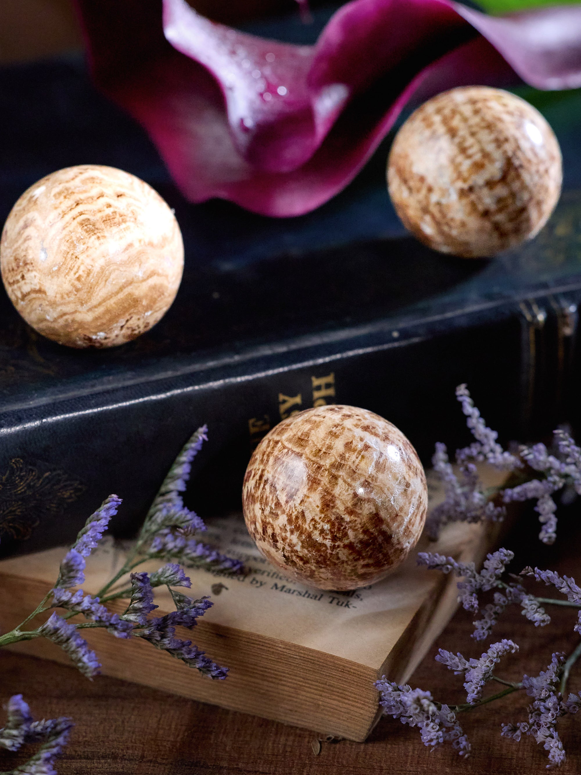Semi-precious Gemstone - Aragonite Sphere