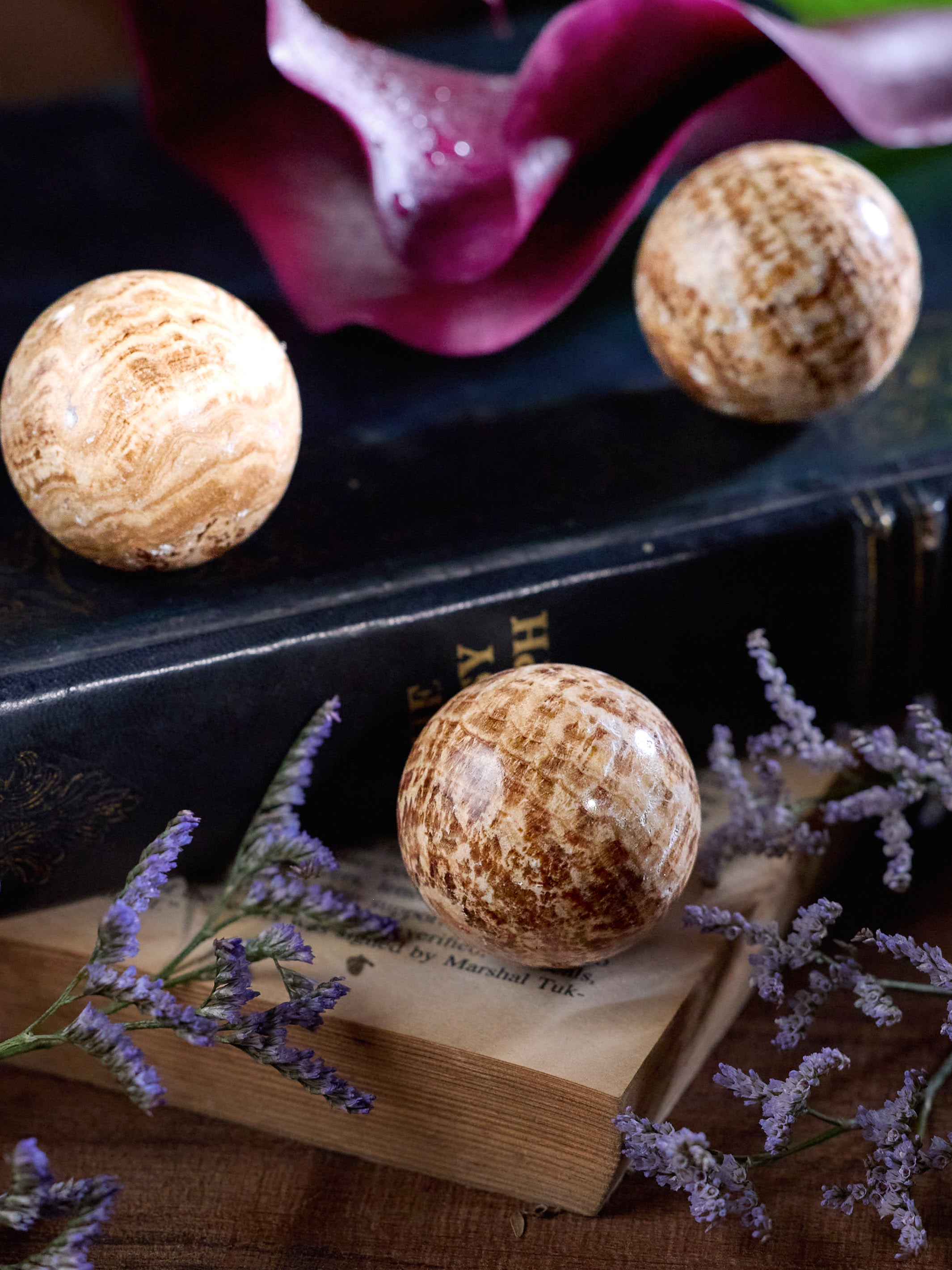 Semi-precious Gemstone - Aragonite Sphere