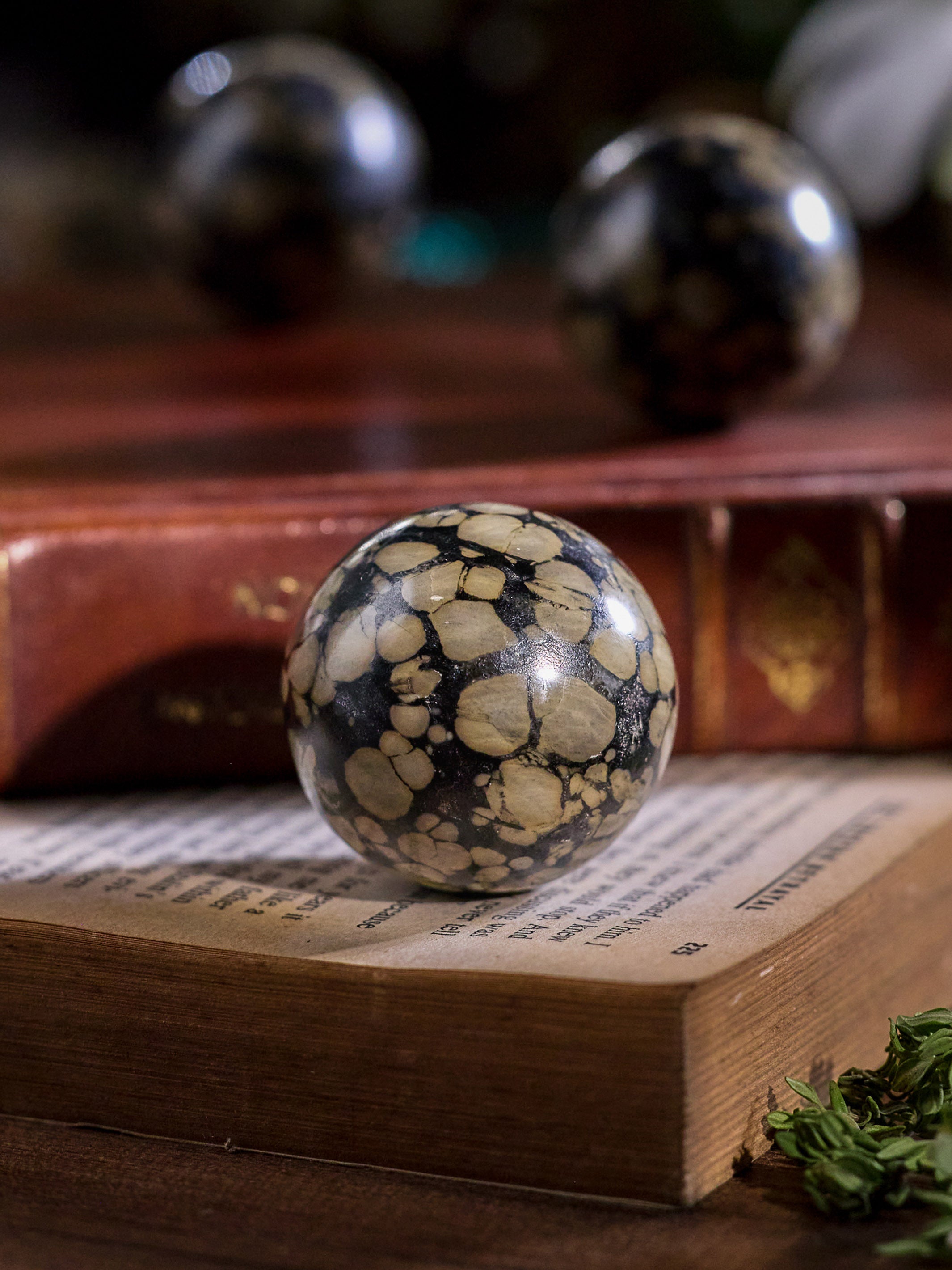Semi-precious Gemstone - Scapolite Sphere