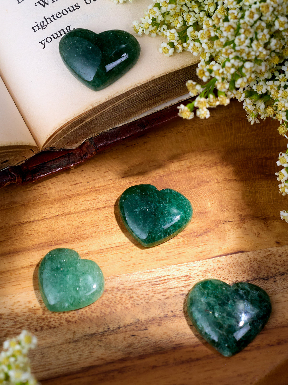 Semi-precious Gemstone Hearts