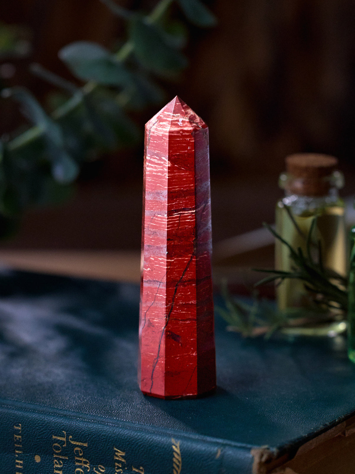Semi-precious Stone - Snakeskin Jasper Tower