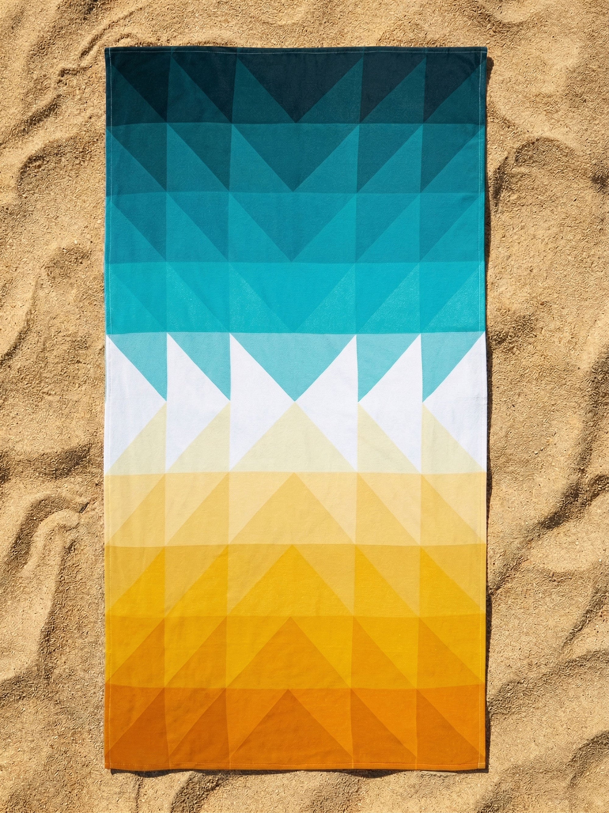 Kaleido Summer Printed Beach Towel