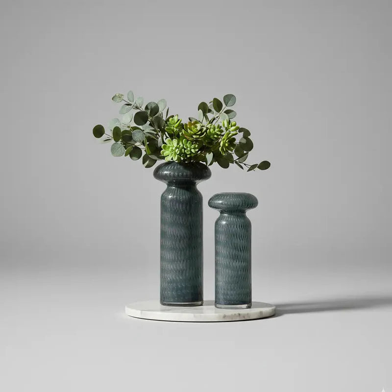 The Aurelia Midnight Flower Vase - Short