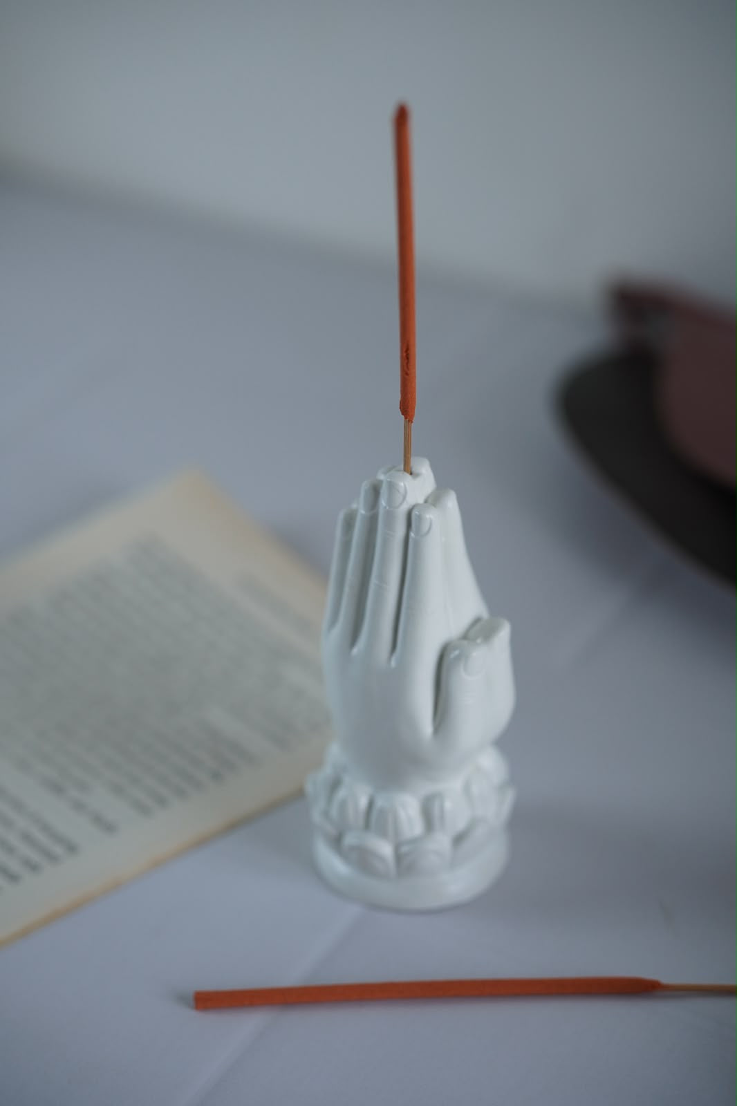 Praying Hands Incense Holder