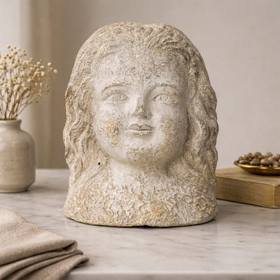 Japanese Head Statue 3