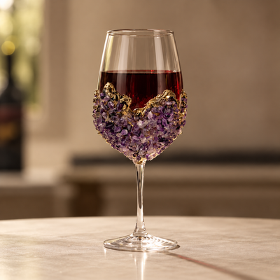 Limited edition - SAN MARCO - Stone Wine Glass