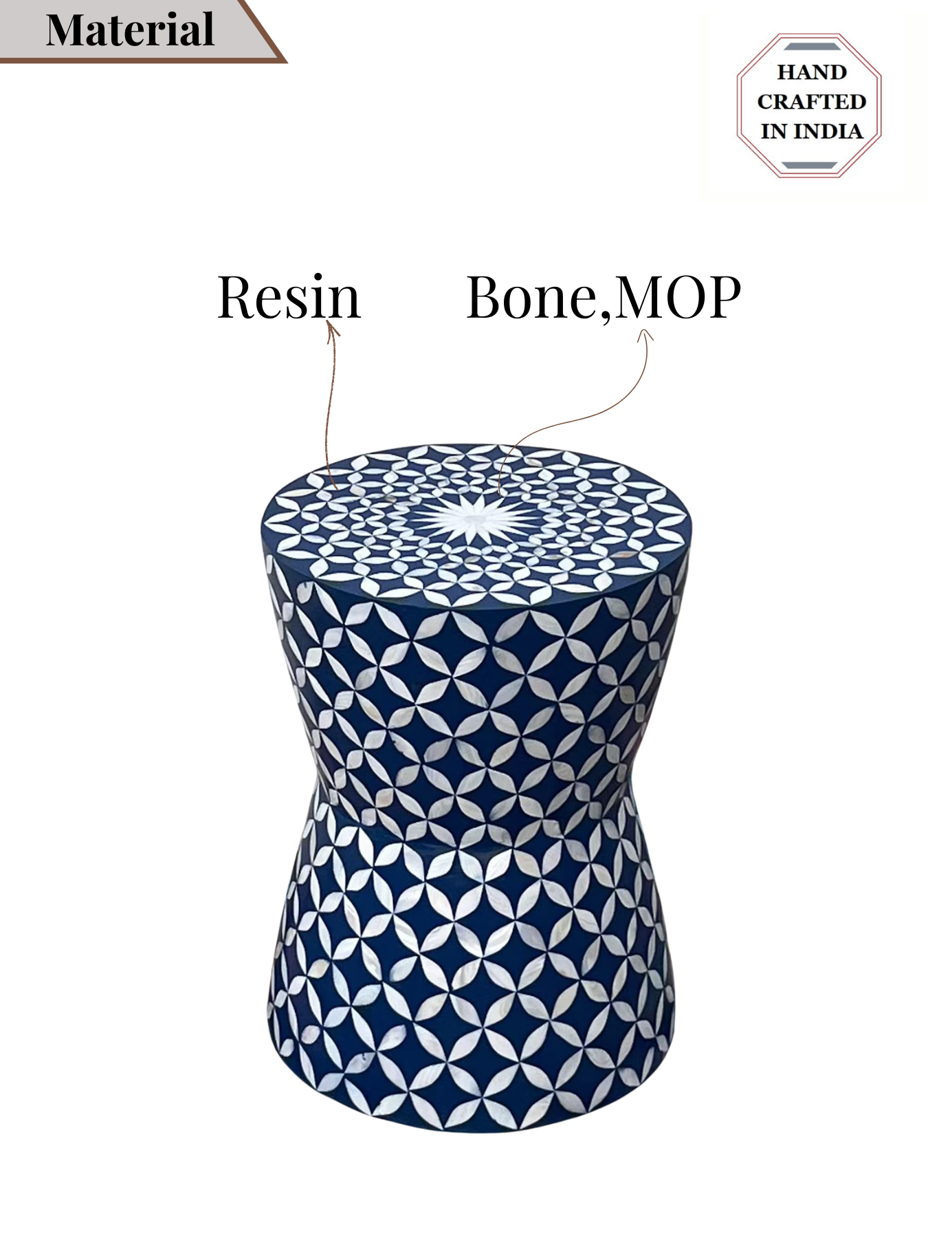 Inlay Side Table - Liza