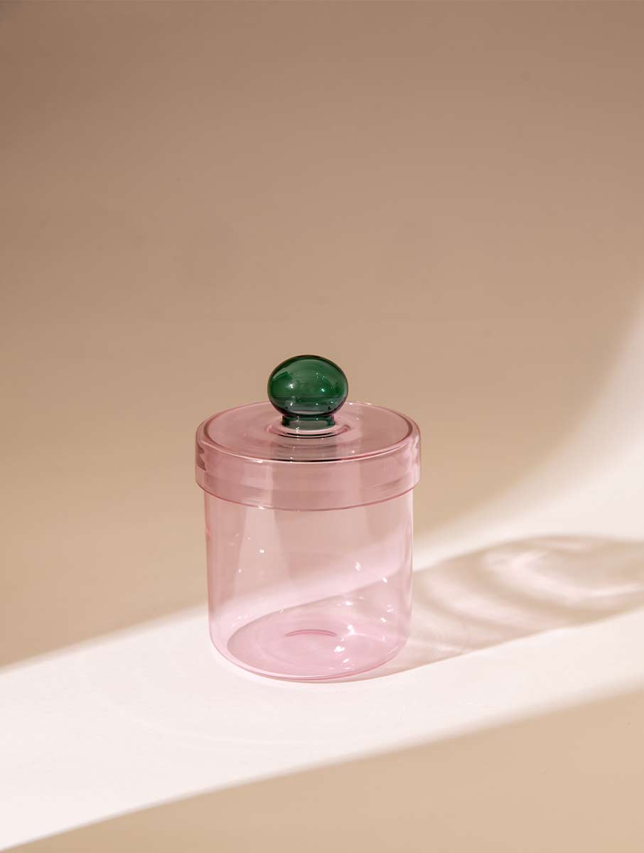 Aurora Glass Jars - Set of 3