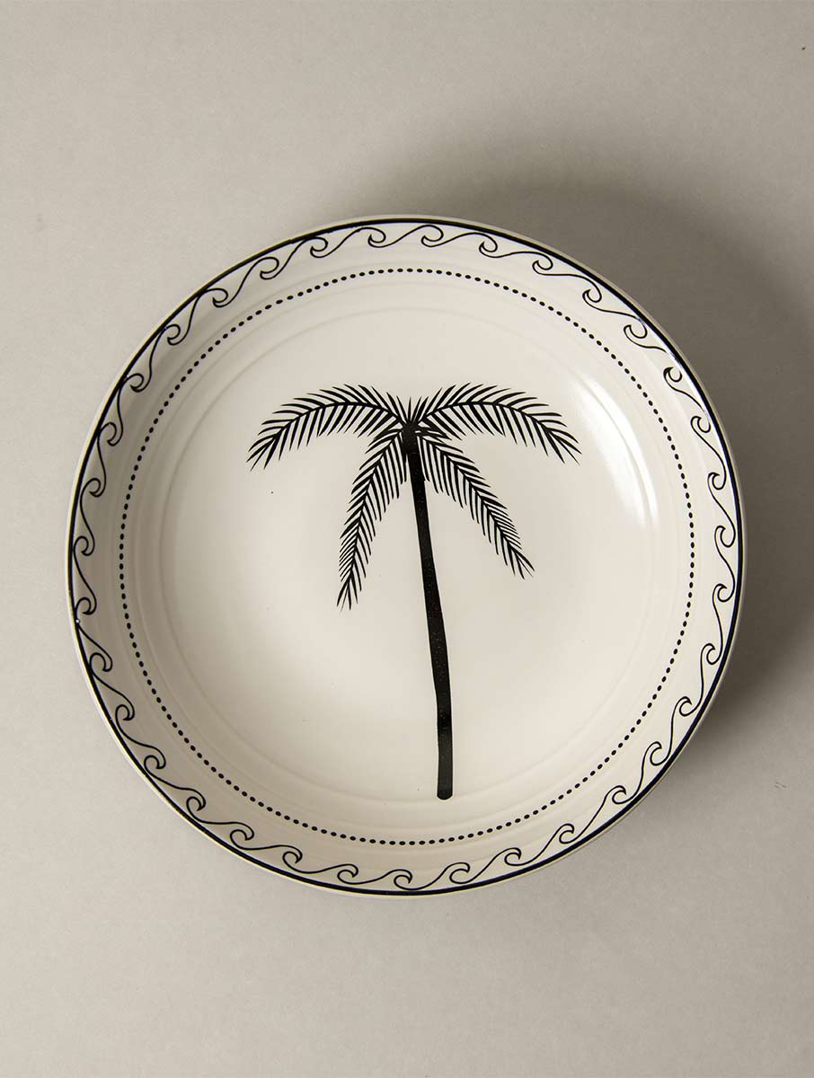 Multipurpose Ceramic Bowl - Palm