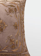 Cushion Cover - Waani Latte Embroidered