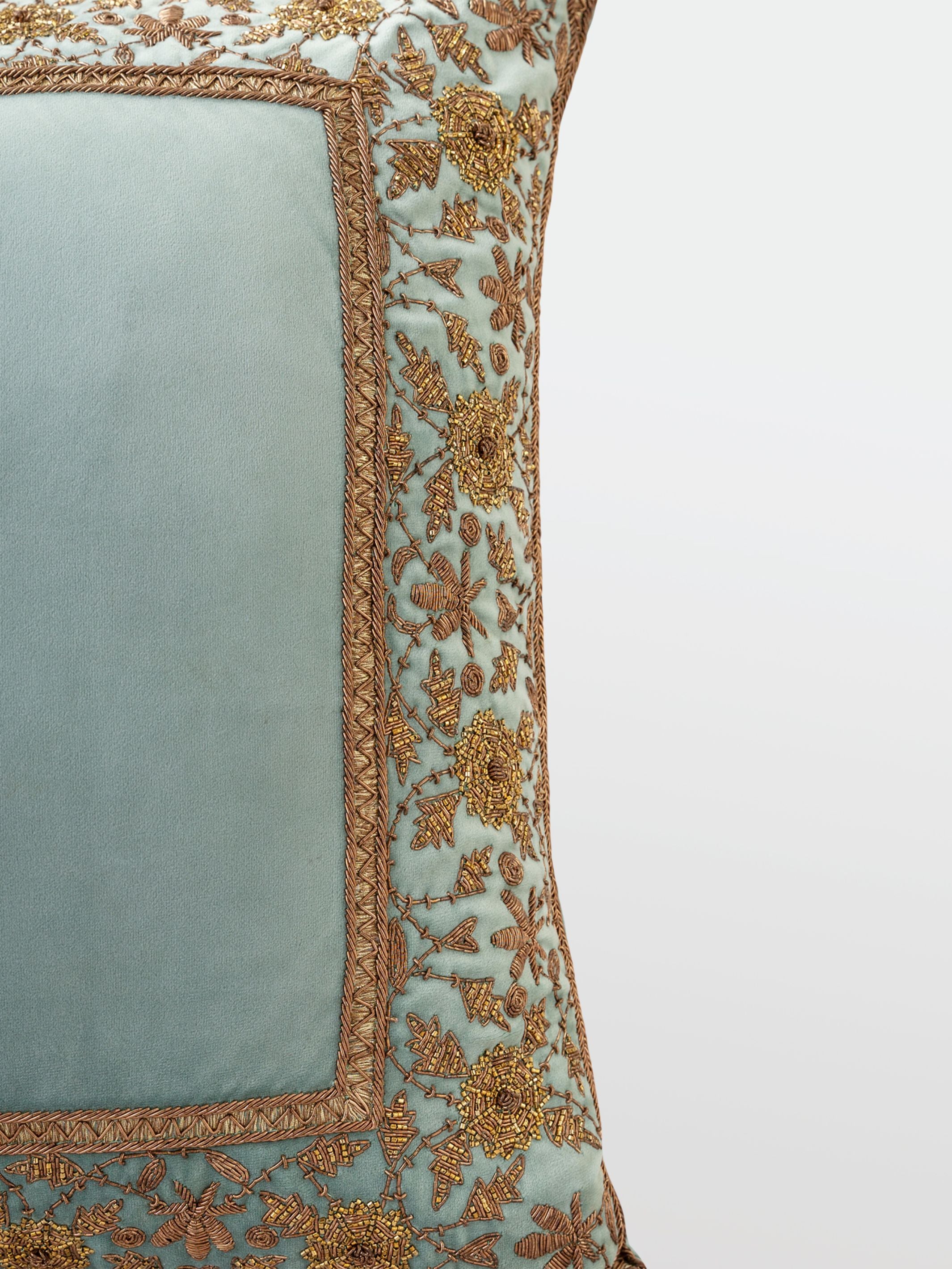 Cushion Cover - Zeenat Faberge Embroidered