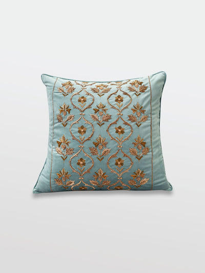 Gulzar Faberge Embroidered Cushion