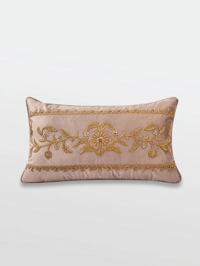 Cushion Cover - Ziya Latte Embroidered